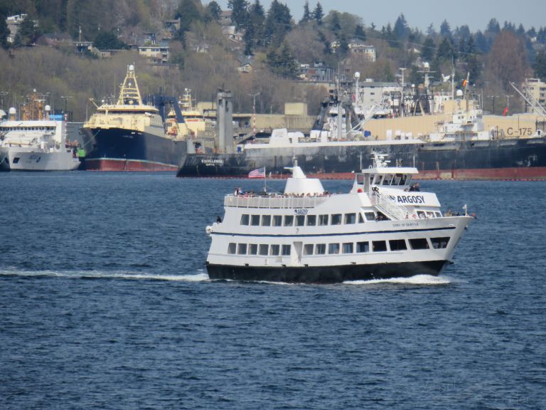 spirit of seattle (Passenger ship) - IMO , MMSI 367013020, Call Sign WTK6831 under the flag of United States (USA)