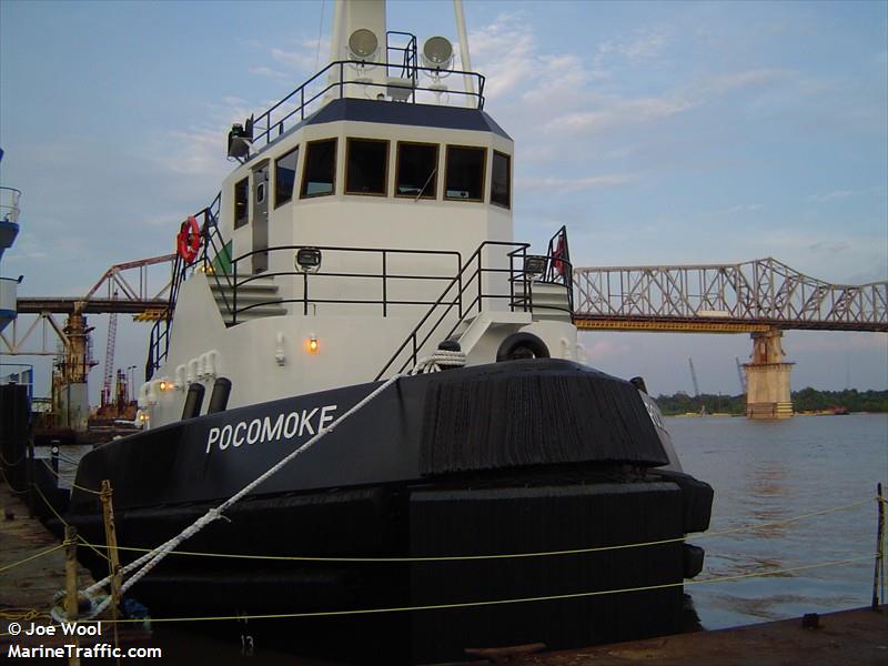 pocomoke (Pusher Tug) - IMO 9535084, MMSI 367371790, Call Sign WDE5802 under the flag of United States (USA)