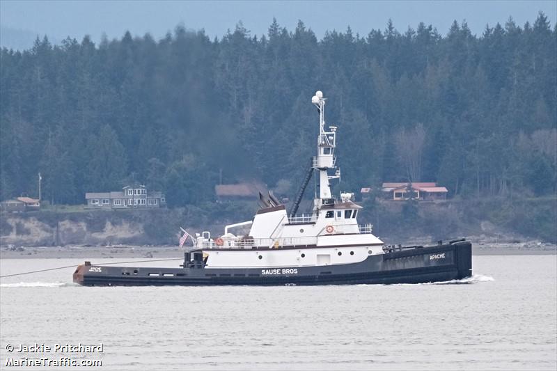 apache (Tug) - IMO 9888376, MMSI 368073320, Call Sign WDK6312 under the flag of United States (USA)