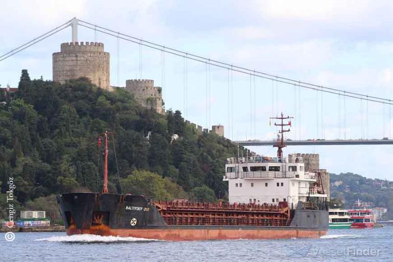 baltiyskiy-202 (General Cargo Ship) - IMO 9057252, MMSI 372837000, Call Sign 3EVM8 under the flag of Panama