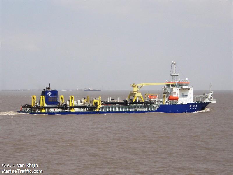 xin hai ma (Hopper Dredger) - IMO 9562489, MMSI 413375380, Call Sign BQDM under the flag of China