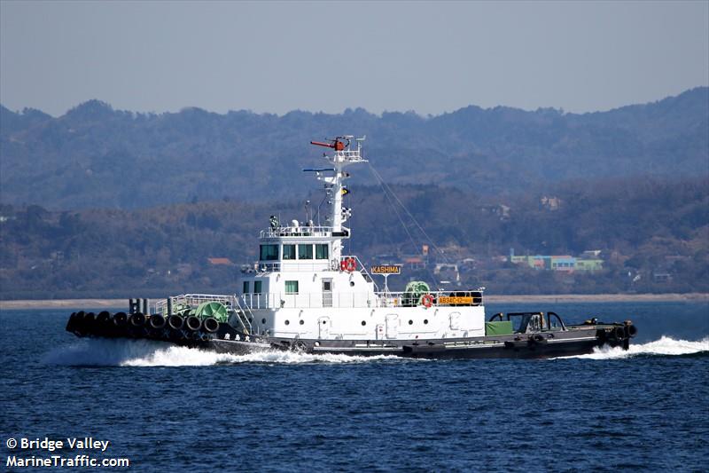 kashima maru (Tug) - IMO , MMSI 431000987, Call Sign JD2948 under the flag of Japan