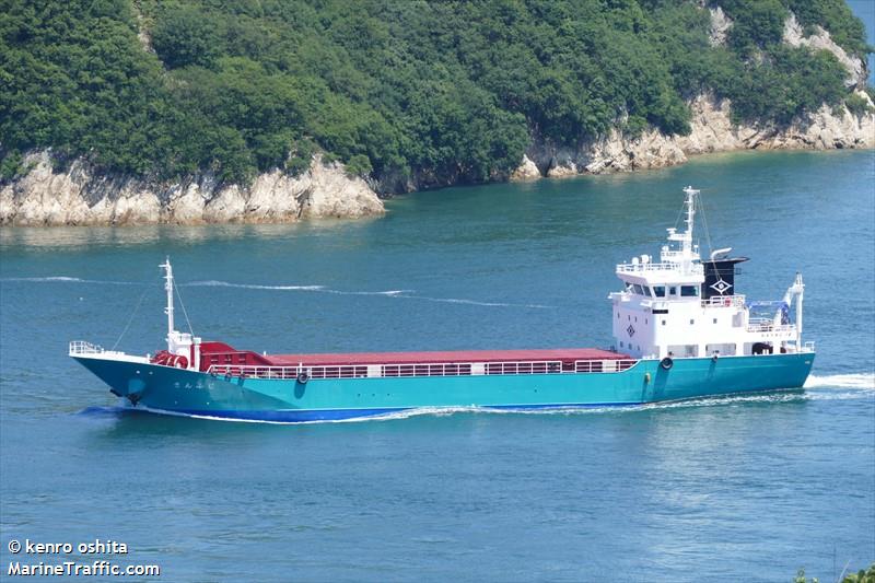 sanfuji (Cargo ship) - IMO , MMSI 431011972, Call Sign JD4464 under the flag of Japan