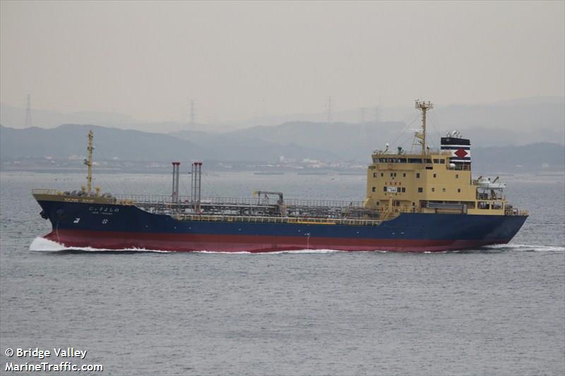 new yoshino (Oil Products Tanker) - IMO 9179919, MMSI 431300724, Call Sign JG5527 under the flag of Japan