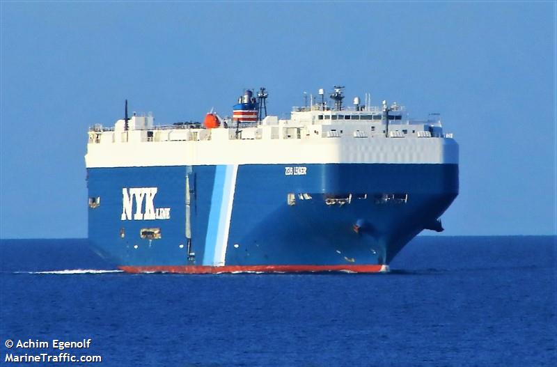 zeus leader (Vehicles Carrier) - IMO 9476733, MMSI 432712000, Call Sign 7JEX under the flag of Japan