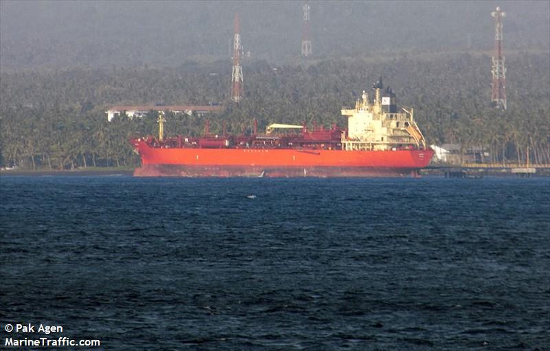 mariner (LPG Tanker) - IMO 9178678, MMSI 525003425, Call Sign YBCA2 under the flag of Indonesia
