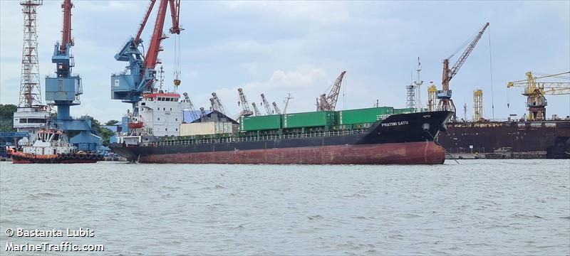 km pratiwi satu (General Cargo Ship) - IMO 9399650, MMSI 525015173, Call Sign YGJF under the flag of Indonesia