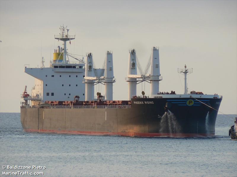 phoenix rising (Bulk Carrier) - IMO 9712979, MMSI 538006208, Call Sign V7KU6 under the flag of Marshall Islands