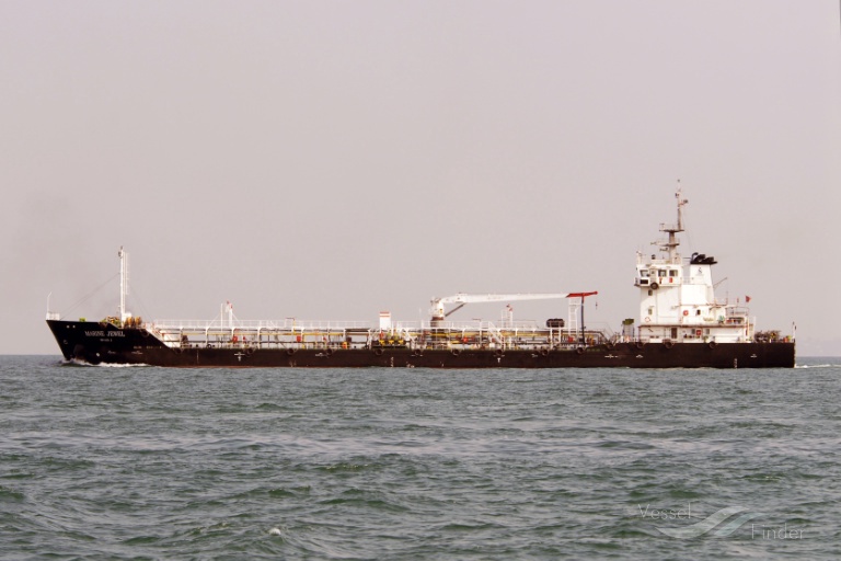 marine jewel (Oil Products Tanker) - IMO 9496068, MMSI 565823000, Call Sign 9VGR7 under the flag of Singapore