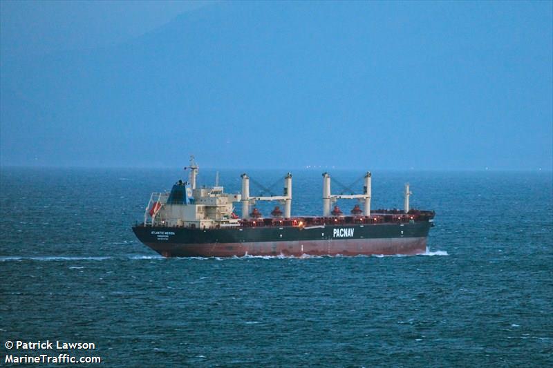 atlantic merida (Bulk Carrier) - IMO 9578799, MMSI 566349000, Call Sign 9V9008 under the flag of Singapore