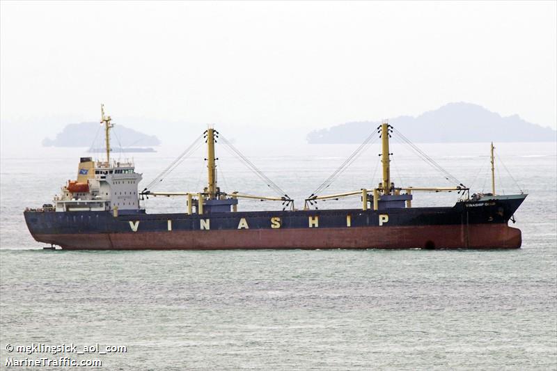 vinaship gold (General Cargo Ship) - IMO 9468956, MMSI 574634000, Call Sign 3WSS under the flag of Vietnam