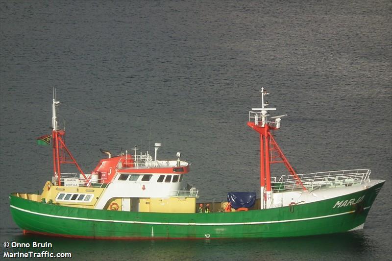guard vessel marja (Standby Safety Vessel) - IMO 7301051, MMSI 576046000, Call Sign YJVZ2 under the flag of Vanuatu