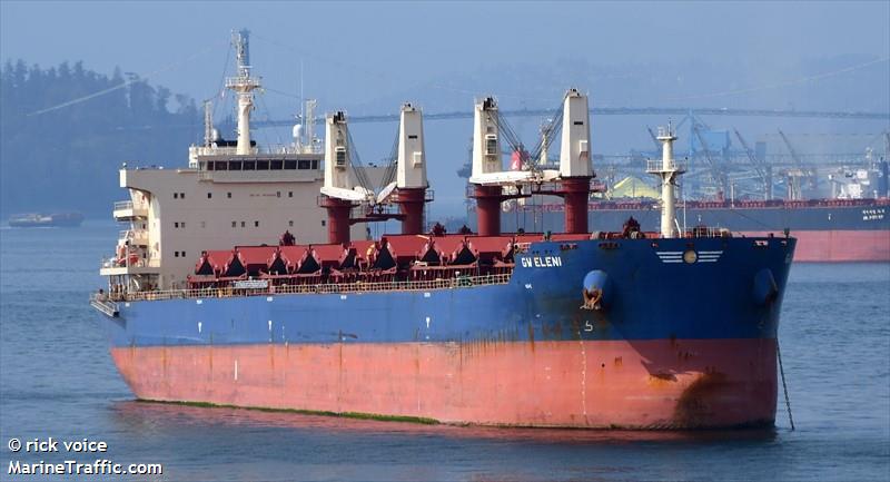 gw eleni (Bulk Carrier) - IMO 9874648, MMSI 636092960, Call Sign D5XR2 under the flag of Liberia