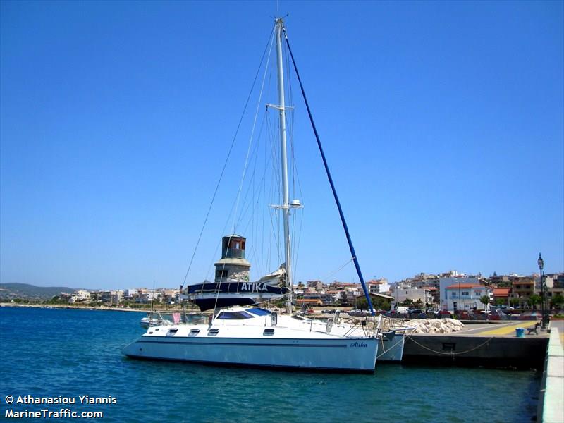 atika (Sailing vessel) - IMO , MMSI 211591870, Call Sign DH7647 under the flag of Germany
