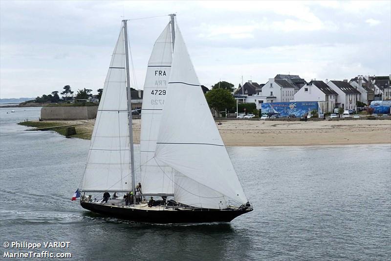 pen duick iii (Sailing vessel) - IMO , MMSI 227510570, Call Sign FW3531 under the flag of France
