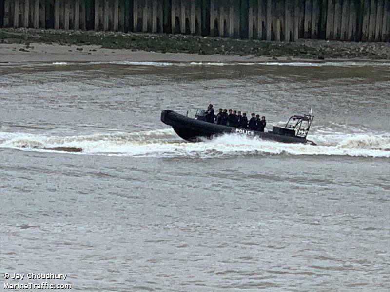 marine police 10 (Law enforcment) - IMO , MMSI 235072814, Call Sign 2CHK3 under the flag of United Kingdom (UK)