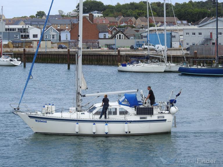wyldwind (Sailing vessel) - IMO , MMSI 235099174, Call Sign 2GOL7 under the flag of United Kingdom (UK)