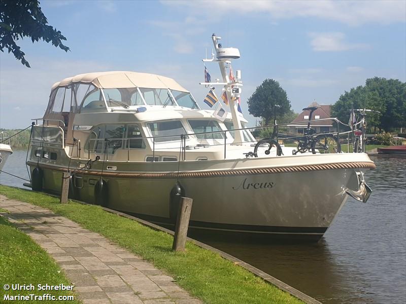arcus (Pleasure craft) - IMO , MMSI 244086450, Call Sign PB5971 under the flag of Netherlands
