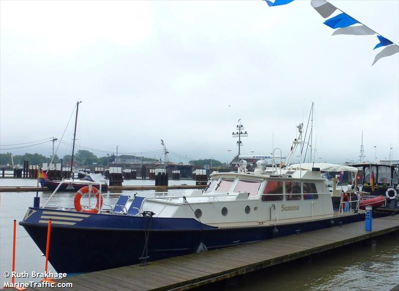 suzanna (Pleasure craft) - IMO , MMSI 244670637, Call Sign PF7545 under the flag of Netherlands