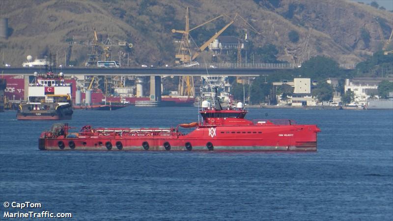 cmm velocity (Offshore Tug/Supply Ship) - IMO 9751767, MMSI 355666000, Call Sign H08697 under the flag of Panama