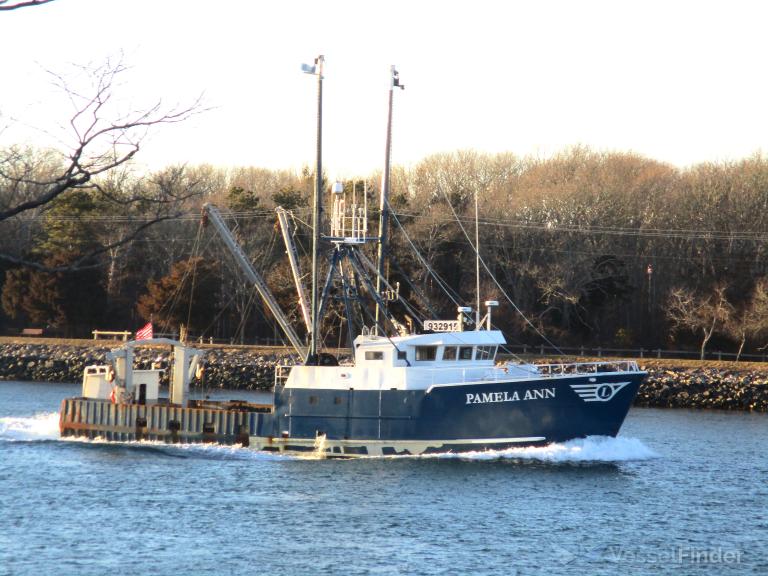 pamela ann (Fishing vessel) - IMO , MMSI 367074530, Call Sign WDC7646 under the flag of United States (USA)
