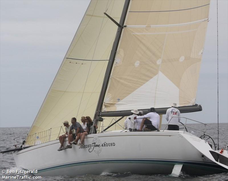 second time around (Sailing vessel) - IMO , MMSI 503749800, Call Sign VKN1234 under the flag of Australia