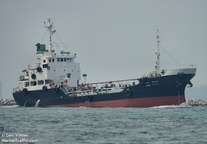 sritarin (Tanker) - IMO , MMSI 567060016, Call Sign HSB2594 under the flag of Thailand