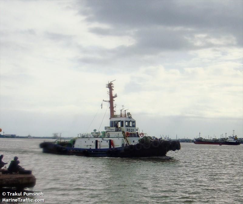tug rs21 (Tug) - IMO , MMSI 567271621, Call Sign HSB2716 under the flag of Thailand