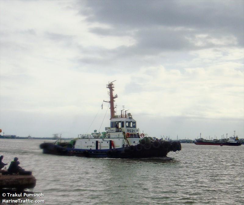 tug rs21 (-) - IMO , MMSI 567271621, Call Sign HSB2716 under the flag of Thailand