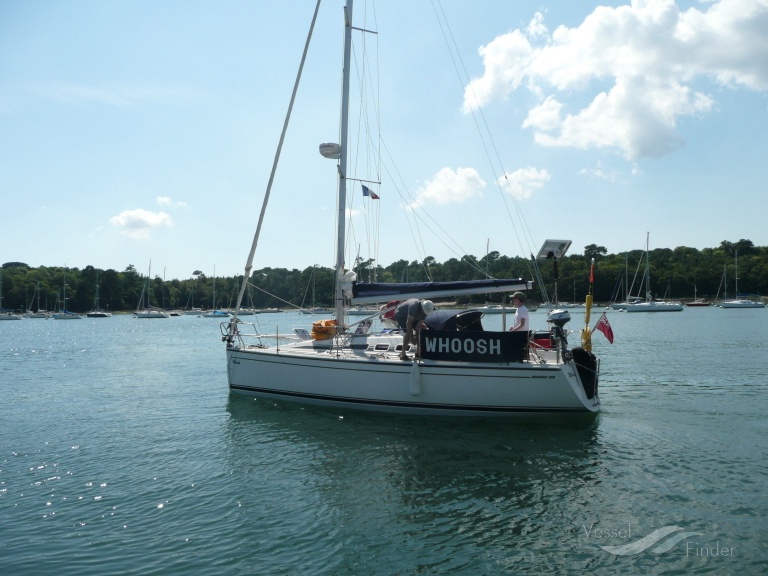 whoosh (Sailing vessel) - IMO , MMSI 235105265, Call Sign 2DCE2 under the flag of United Kingdom (UK)