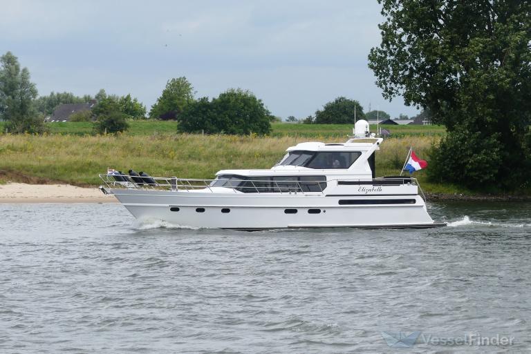 elizabeth (Pleasure craft) - IMO , MMSI 244210542, Call Sign PG9847 under the flag of Netherlands