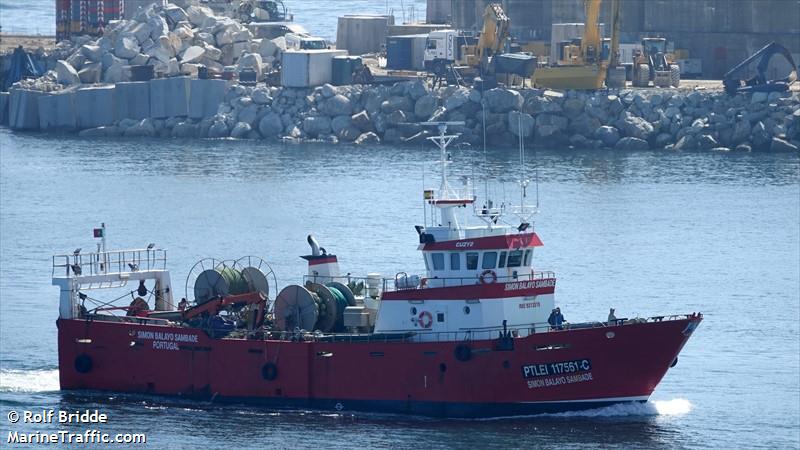simon balayo sambade (Fishing vessel) - IMO , MMSI 263436260, Call Sign CUZY2 under the flag of Portugal