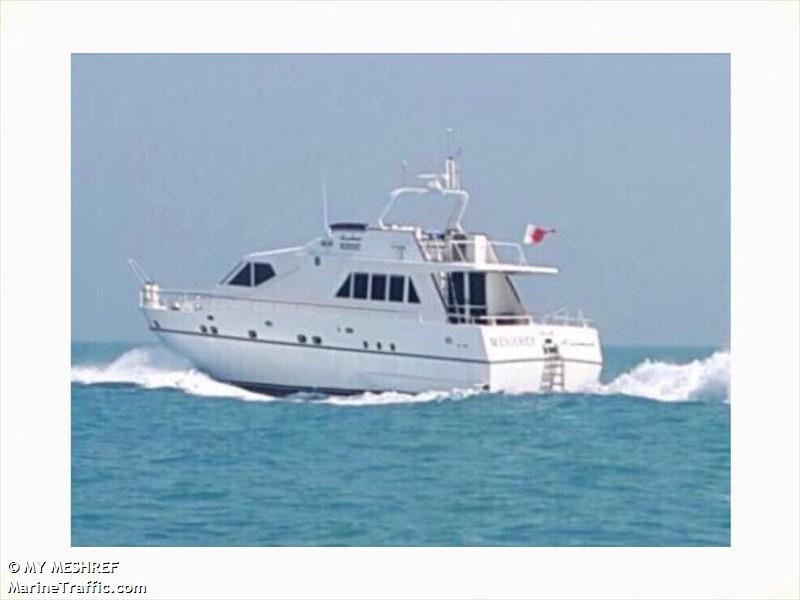 meshref (Pleasure craft) - IMO , MMSI 408125555 under the flag of Bahrain
