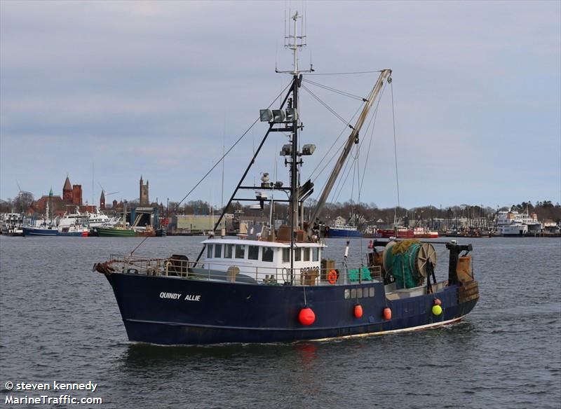 quinby allie (Fishing Vessel) - IMO 6728109, MMSI 368103130, Call Sign WDK9379 under the flag of United States (USA)