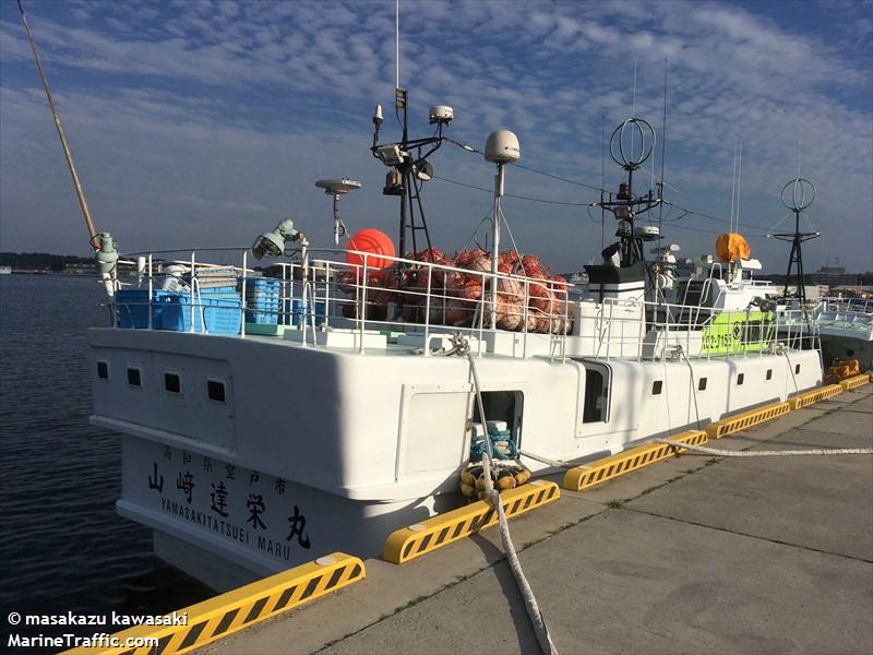 yamasakitatsueimaru (Fishing vessel) - IMO , MMSI 431011762 under the flag of Japan