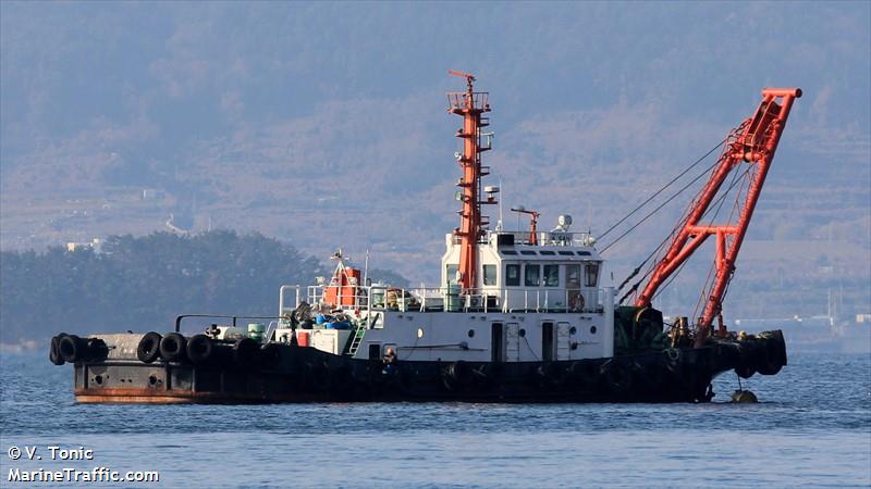 asanho (Tug) - IMO 9129081, MMSI 440009300, Call Sign 306 under the flag of Korea