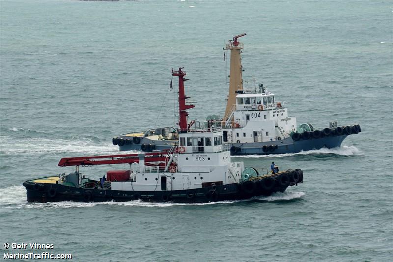 tug311 (Tug) - IMO 7913684, MMSI 567002161, Call Sign HSB5960 under the flag of Thailand