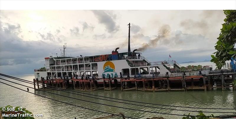 raja 6 (Passenger ship) - IMO , MMSI 567890010 under the flag of Thailand