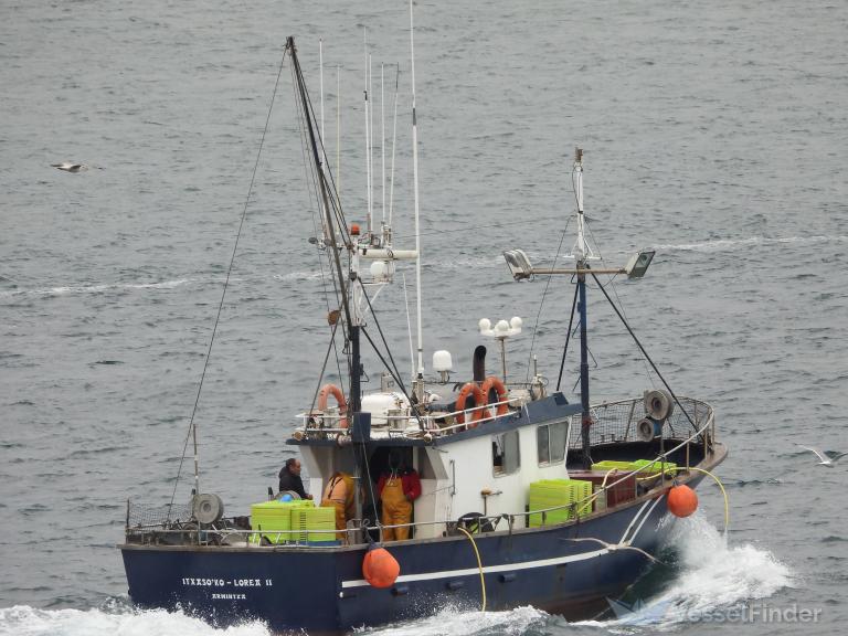itxasoko loreak dos (Fishing vessel) - IMO , MMSI 224228670, Call Sign EB4130 under the flag of Spain