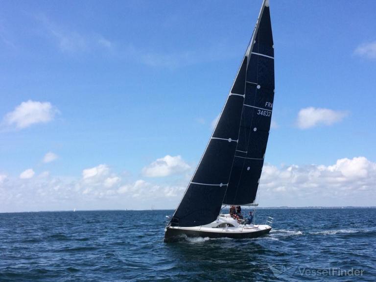 kiss landing (Sailing vessel) - IMO , MMSI 227779670, Call Sign FGG2188 under the flag of France