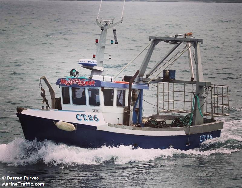 verbena ct26 (Fishing vessel) - IMO , MMSI 232033214, Call Sign 2HGD6 under the flag of United Kingdom (UK)