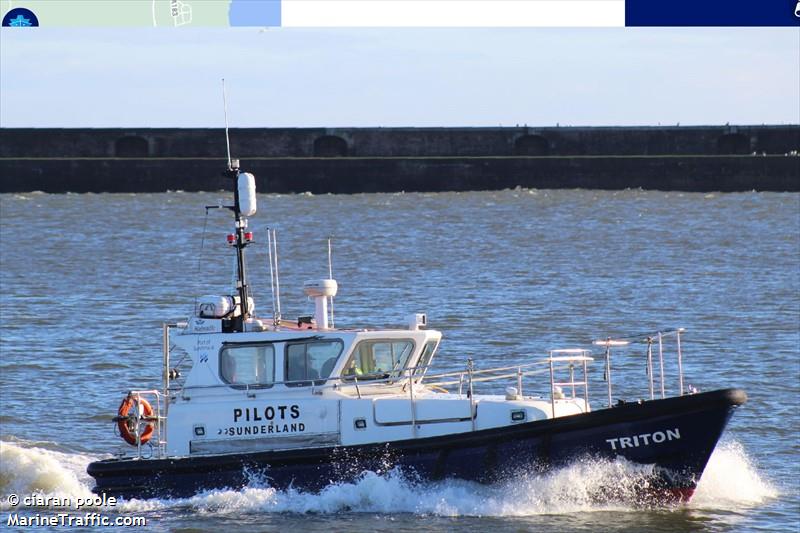 triton (-) - IMO , MMSI 235114493, Call Sign 2JBI4 under the flag of United Kingdom (UK)