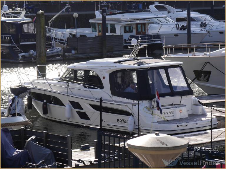 saar (Pleasure craft) - IMO , MMSI 244002210, Call Sign PG9540 under the flag of Netherlands