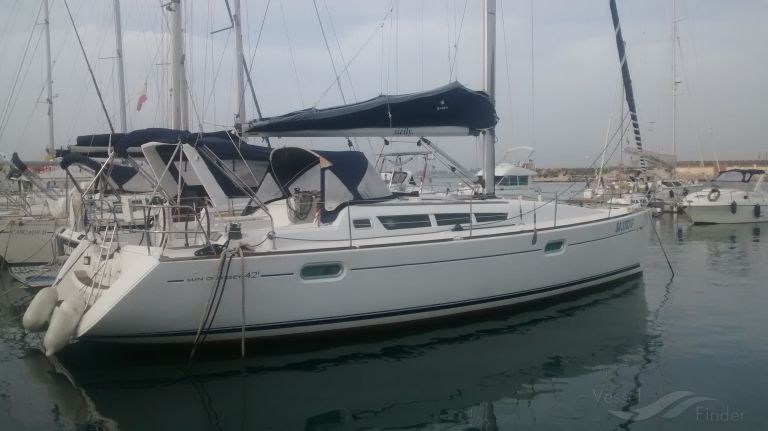 moitessier (Sailing vessel) - IMO , MMSI 247273390, Call Sign IP6385 under the flag of Italy