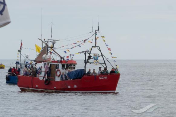 kuz-141 (Fishing vessel) - IMO , MMSI 261016040, Call Sign SPG3261 under the flag of Poland