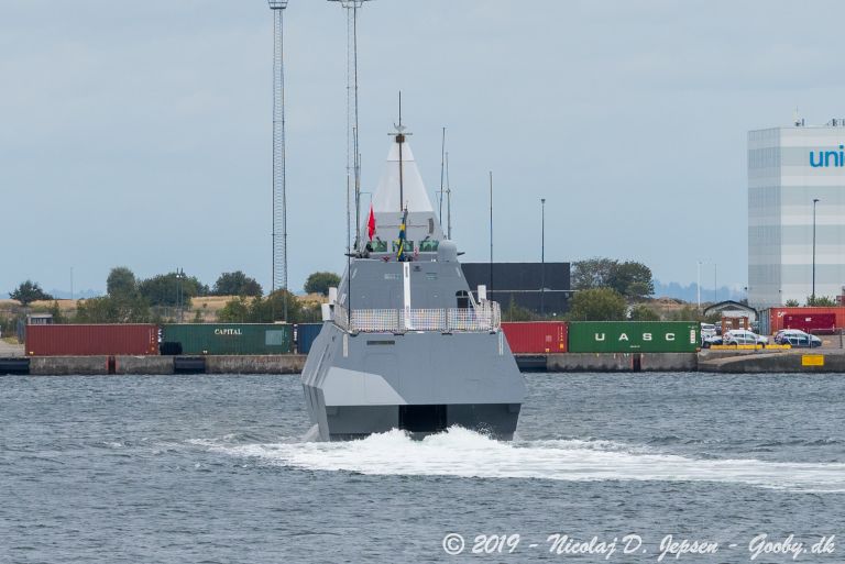 swedish warship k31 (-) - IMO , MMSI 265823000, Call Sign SMLD under the flag of Sweden