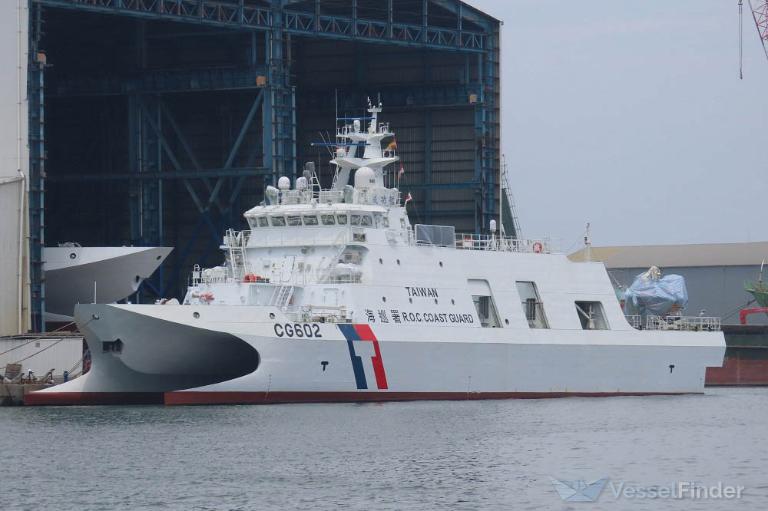 cg-602 (Law enforcment) - IMO , MMSI 416006758, Call Sign BR4452 under the flag of Taiwan