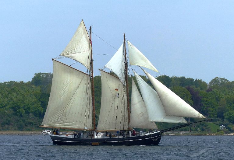 martha (Sailing vessel) - IMO , MMSI 219009958, Call Sign OUVX under the flag of Denmark