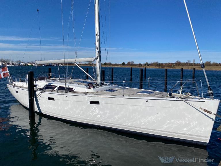 vaxine (Sailing vessel) - IMO , MMSI 219018926, Call Sign XPE5672 under the flag of Denmark
