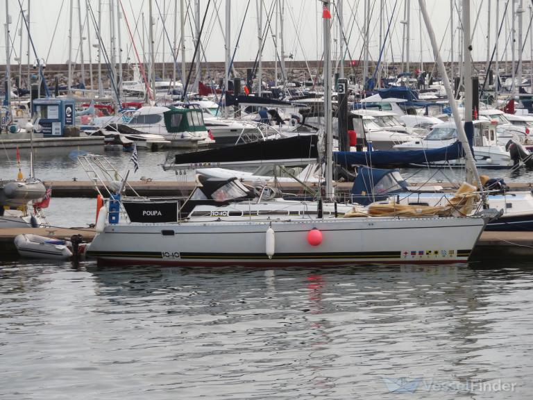poupa (Pleasure craft) - IMO , MMSI 227110430, Call Sign FU2264 under the flag of France